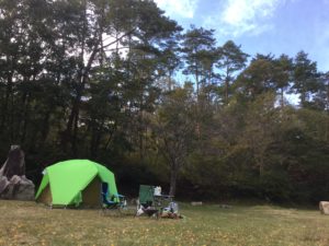 昔のキャンプスタイル