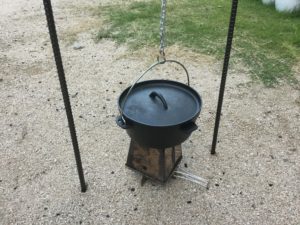 ネイチャーストーブとダッチオーブン