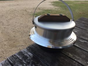 キャンプ羽釜の全景