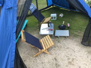 昔のワンポールテント