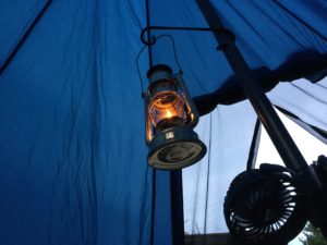 昔のワンポールテント