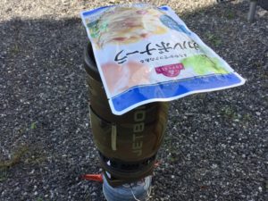 ジェットボイル料理