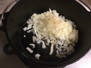 ニトリダッチオーブンでカレーレシピ①