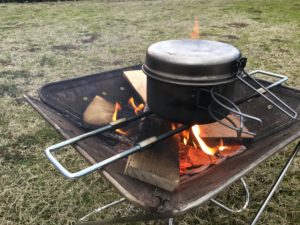 焚火ゴトクを自作した