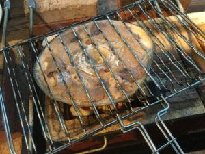 マグロの尾の塩焼き