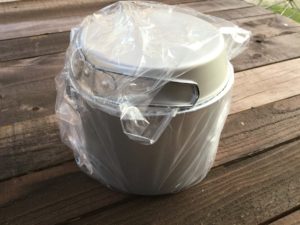 DUG焚火缶の到着時