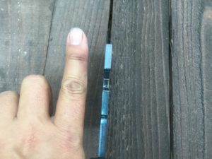 燕三条乃斧の刃幅比較