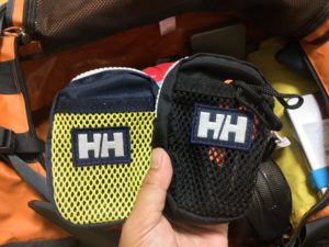 ヘリーハンセンポーチで調味料セット