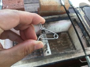 ネットストッパー設置方法