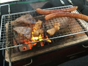 炭火使用実験②