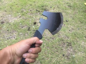 燕三条乃斧刃の大きさ比較