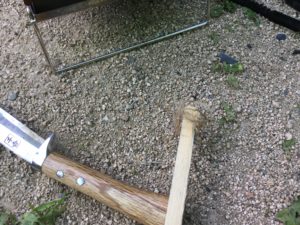 フェザースティックもどきをアサヒモで作る