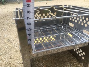 網と五徳の距離①