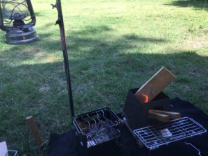 キャンプのキッチンスタジアム