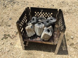 カマド型焚火台燃焼効率