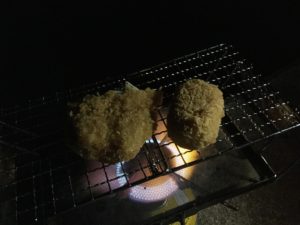 マルチロースターで温める