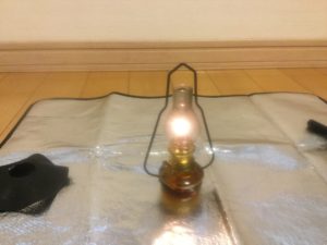 着火してホヤを着ける