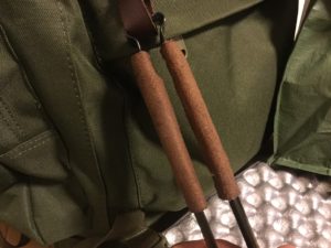 火ばさみのグリップ