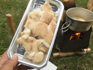 焚火とホルモン