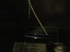 チャークロス失敗時の煙