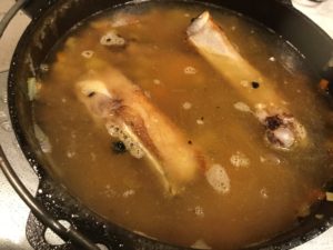ダッチオーブンカレー完成前