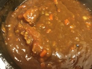 カレー完成!