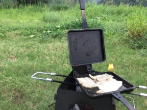 バウルーで豚バラ