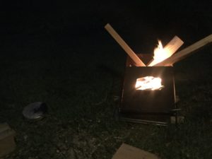 焚火