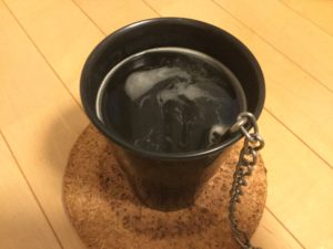 黒錆加工時に出る泡