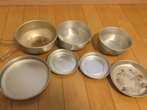 アルミクッカー全食器