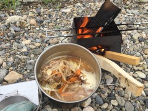 具たっぷりのラーメン