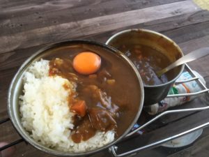 スノピクッカーでカレー