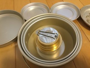 食器にアルストを入れてみる