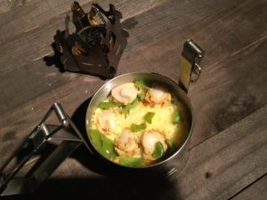 パエリア完成！