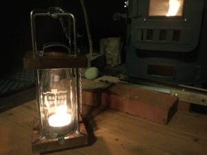 ボトルランタンの初点灯