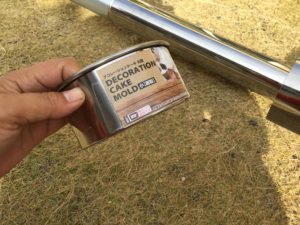 セリアのお菓子コーナーの筒