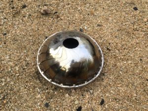 焚火台を丸めてみる