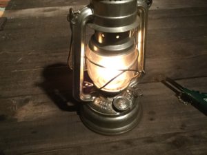 芯を好感して点灯！