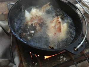 オコゼのから揚げ