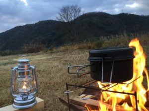 スノーピークで湯沸かし