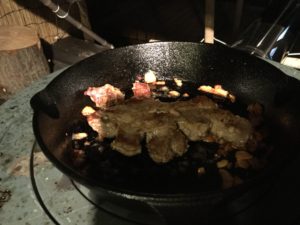 トンテキの完成!