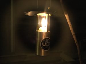 UCOのオイル化ランタン