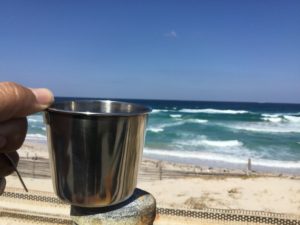 海の見えるところでコーヒー