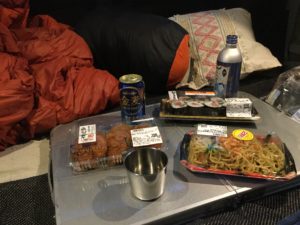 車内のランタンの効果