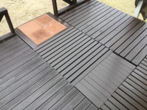 デッキの改築
