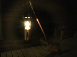 オイル化成功のキャンドルランタン