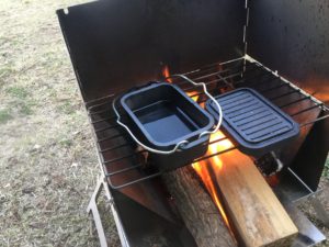 ミニダッチオーブンセッティング