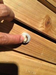 蓋に芯の広さ図る