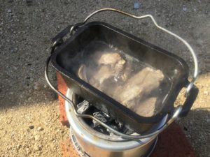 牛筋の下ごしらえ