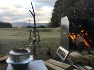 ユニフレームキャンプ羽釜